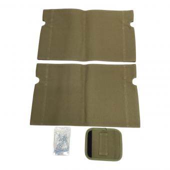 Hanpty Deco (ハンプティデコ) ファニチャーアクセサリー カーキ×グリーン CF Chair Fabric kit