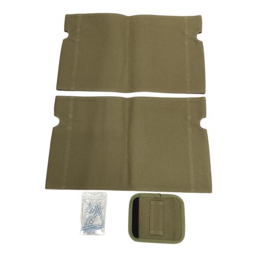 Hanpty Deco (ハンプティデコ) ファニチャーアクセサリー カーキ×グリーン CF Chair Fabric kit