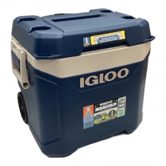 iGloo (イグルー) クーラーボックス 62QT(約58L) ネイビー マックスコールド
