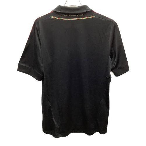 ACミラン サッカーユニフォーム メンズ SIZE 2XO ブラック adidas 11/12 ユニフォーム サード 半袖 スクデットワッペン付 V13433