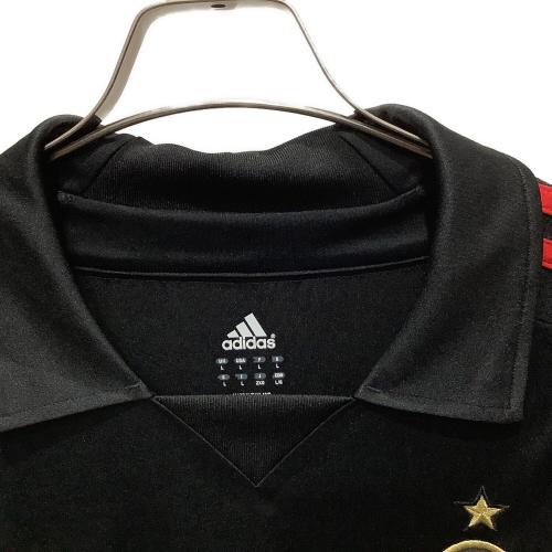 ACミラン サッカーユニフォーム メンズ SIZE 2XO ブラック adidas 11/12 ユニフォーム サード 半袖 スクデットワッペン付 V13433