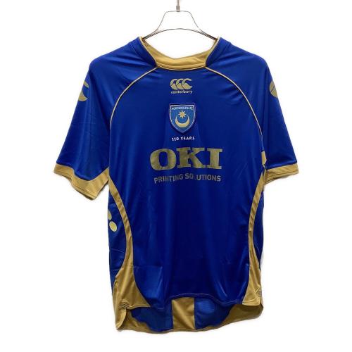 ポーツマスFC サッカーユニフォーム メンズ SIZE L ブルー canterbury FG-38900