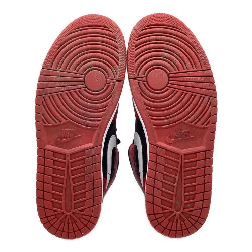 NIKE (ナイキ) ハイカットスニーカー メンズ SIZE 29cm ブラック/ジムレッド エア ジョーダン 1 ミッド DQ8426-061