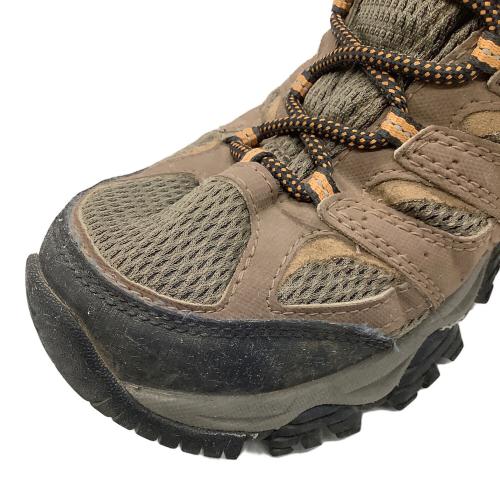 MERRELL (メレル) トレッキングシューズ メンズ SIZE 26cm ブラウン J500253W モアブ3シンセティックミッドゴアテックスワイド EARTH ハイカット(ソフトソール) GORE-TEX