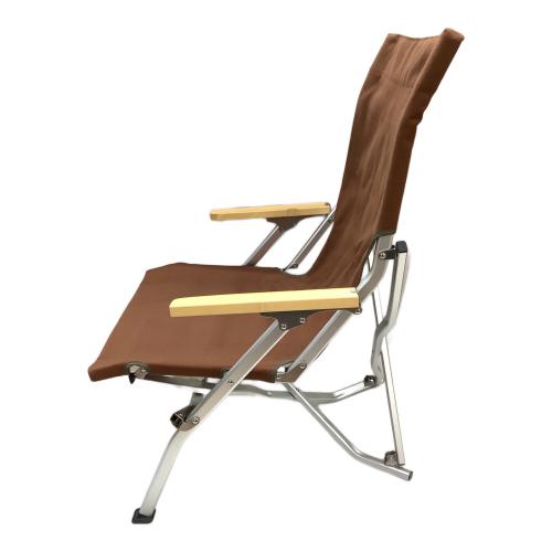 Snow peak (スノーピーク) アウトドアチェア ブラウン ローチェア30