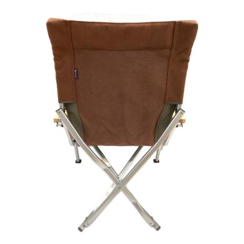 Snow peak (スノーピーク) アウトドアチェア ブラウン ローチェア30