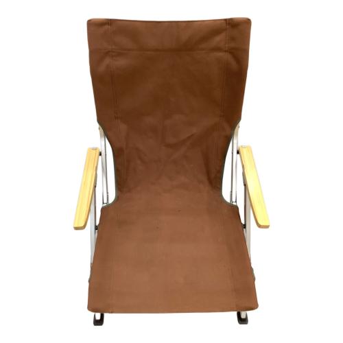 Snow peak (スノーピーク) アウトドアチェア ブラウン ローチェア30