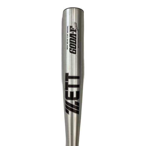 ZETT (ゼット) 硬式バット 84cm/67DIA. シルバー ケース付 GODA-F zero BAT1044