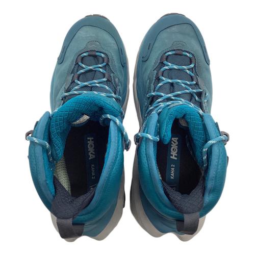 HOKAONEONE (ホカオネオネ) トレッキングシューズ メンズ SIZE 27.5cm ブルー 1123155 カハ2 ハイカット(ソフトソール) GORE-TEX