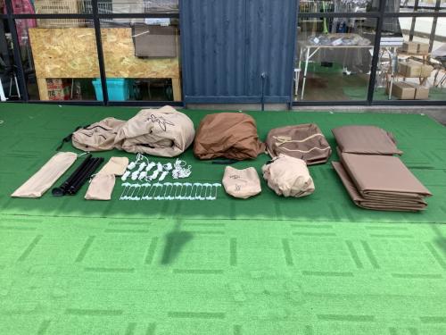 DOD (ディーオーディー) モノポールテント タン T6-662-TN ヤドカリテント 約460×460×300(h)cm 3～5人用