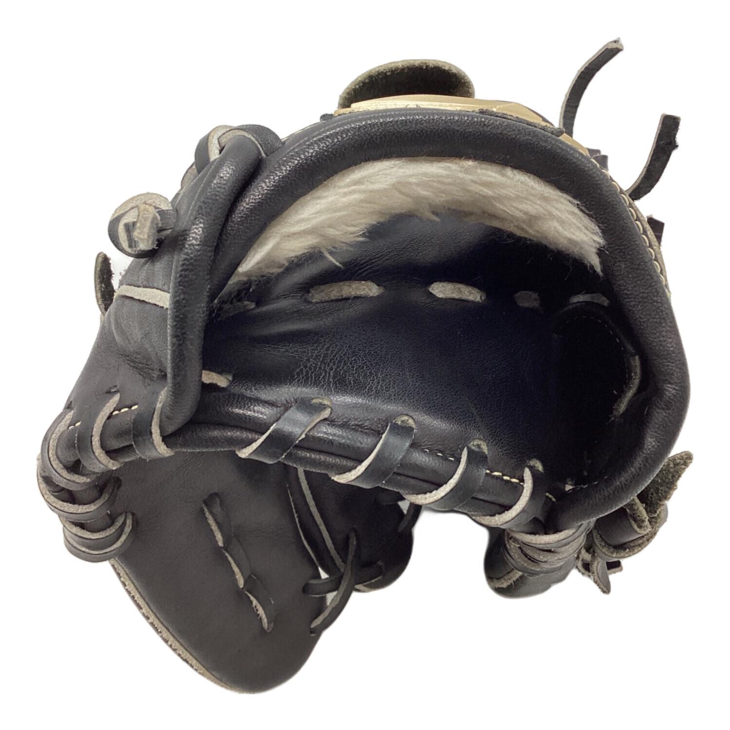 未使用 Mizuno Global Elite ブラックグローブ 大人 軟式用 Global Elite 中古 ミズノ 野球 軟式 グラブ グローブ 投手 ピッチャー