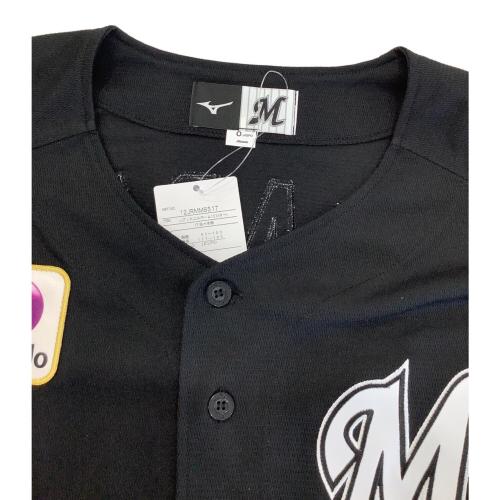 千葉ロッテマリーンズ 応援グッズ O ブラック 佐々木【17】 ビジター ユニフォーム レプリカ 12JRMM6517