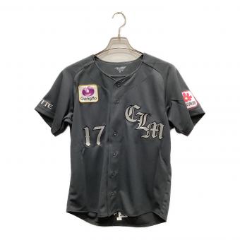 千葉ロッテマリーンズ (チバロッテマリーンズ) 応援グッズ SIZE S グレー 佐々木【17】 NCE ユニフォーム レプリカ