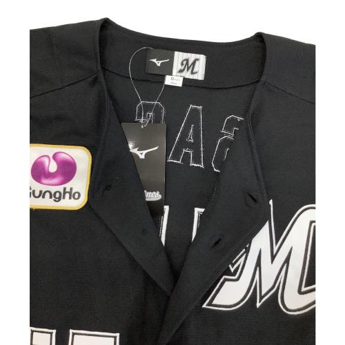 千葉ロッテマリーンズ (チバロッテマリーンズ) 応援グッズ O ブラック 佐々木【17】 ビジター ユニフォーム レプリカ