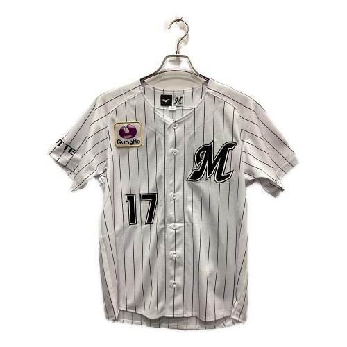 千葉ロッテマリーンズ 応援グッズ SIZE S ホワイト 佐々木【17】 ホーム ユニフォーム レプリカ