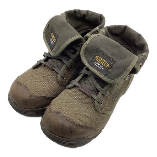 KEEN (キーン) アウトドアブーツ メンズ SIZE 26cm オリーブ ロズウェル ミッド