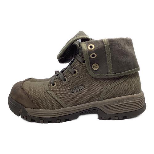 KEEN (キーン) アウトドアブーツ メンズ SIZE 26cm オリーブ ロズウェル ミッド