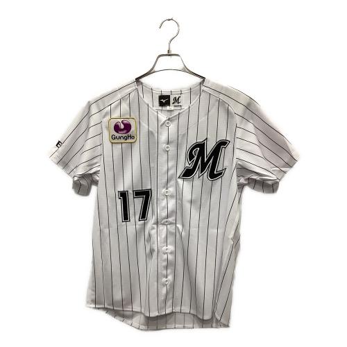 千葉ロッテマリーンズ 応援グッズ SIZE S ホワイト 佐々木【17】 ホーム ユニフォーム レプリカ