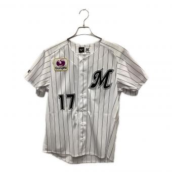 千葉ロッテマリーンズ 応援グッズ SIZE S ホワイト 佐々木【17】 ホーム ユニフォーム レプリカ