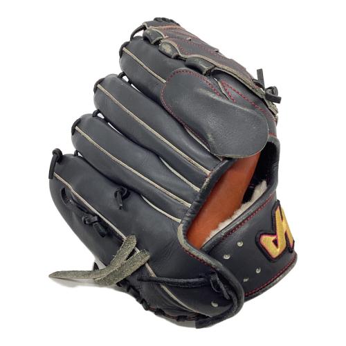 HATAKEYAMA (ハタケヤマ) 硬式グローブ 約30cm ブラック 真心 投手用 V-18WT