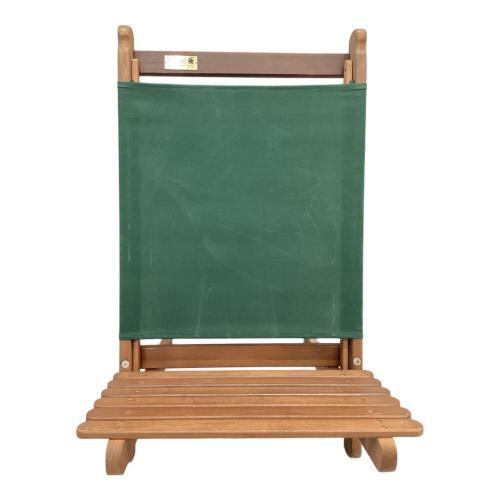 byer (バイヤー) アウトドアチェア グリーン 廃盤品 真鍮プレート ラウンジャー