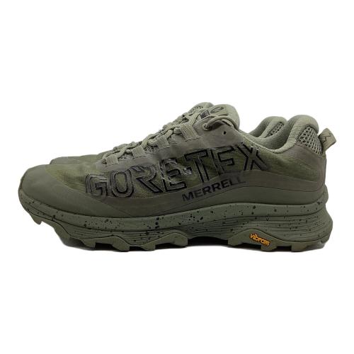 MERRELL (メレル) トレッキングシューズ メンズ SIZE 27cm オリーブ J003993 MOAB SPEED GORE-TEX SE ローカット GORE-TEX 代理店表記なし