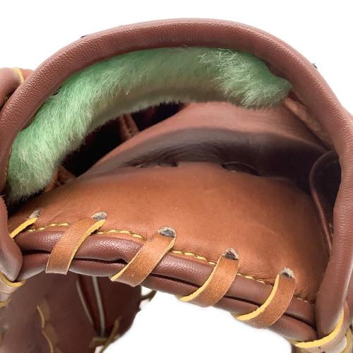 MIZUNO (ミズノ) ソフトボール用グローブ 約27cm ブラウン BALLPARK WIDE POCKET CREST HIDE