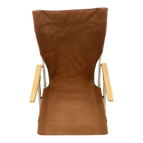 Snow peak (スノーピーク) アウトドアチェア ブラウン ローチェア30