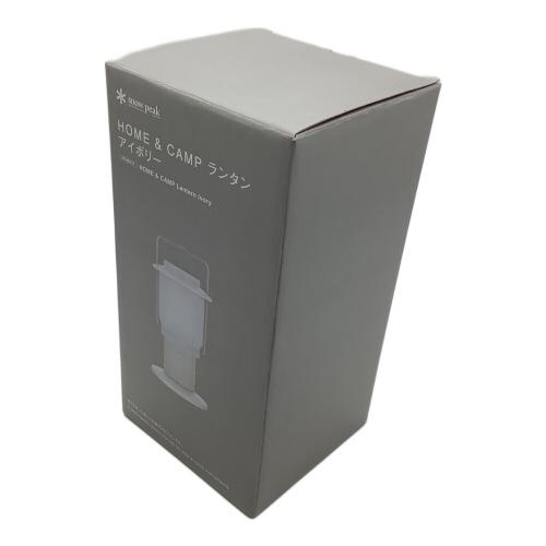 Snow peak (スノーピーク) LEDランタン ES-080-IV HOME&CAMPランタン アイボリー 未使用品