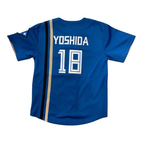 北海道日本ハムファイターズ 応援グッズ 110cm ブルー 吉田輝星【18】 ユニフォーム レプリカ