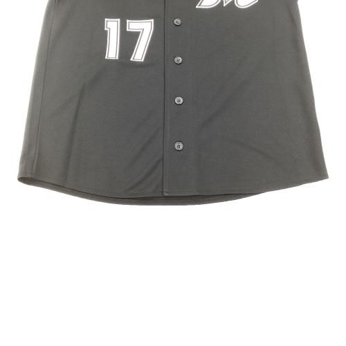 千葉ロッテマリーンズ (チバロッテマリーンズ) 応援グッズ 12JRMM6517 佐々木【17】 ビジター SIZE S ブラック