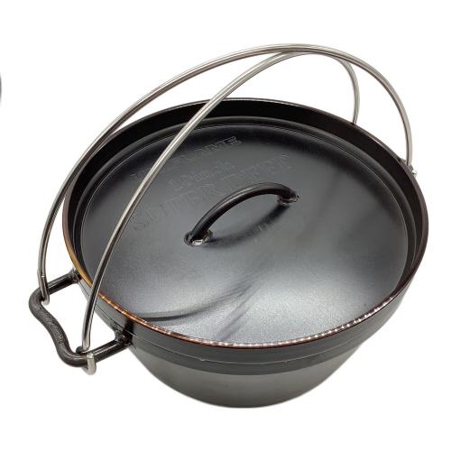 ユニフレーム　10インチダッチオーブン　スーパーディープ　ステンレスリフター付き UFダッチオーブン 10インチ - ユニフレーム アウトドア用品総合