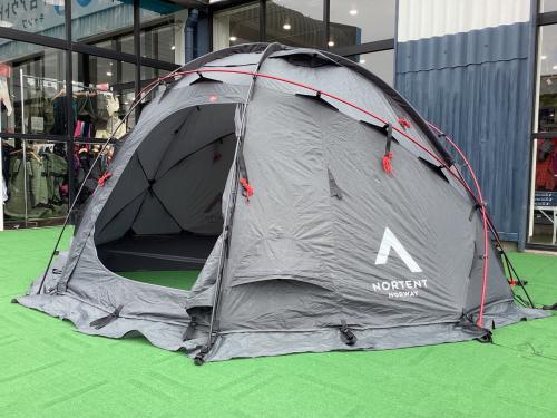 NORTENT (ノルテント) シェルター ストーングレー ギャム4 アークティック 約315×315×160(h)cm 3～4人用
