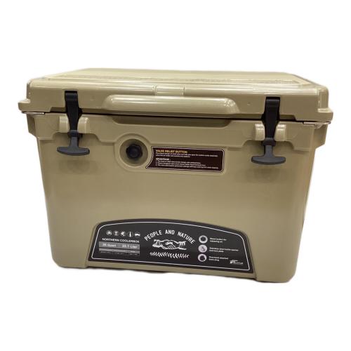 FIELDOOR (フィールドア) クーラーボックス 35QT サンド ノーザンクーラーボックス