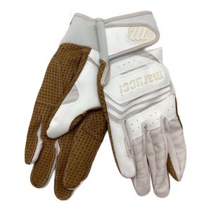 marucci (マルーチ) バッティンググローブ SIZE M ホワイト×タン MBGFZNP-W