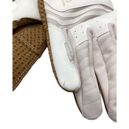 marucci (マルーチ) バッティンググローブ SIZE M ホワイト×タン MBGFZNP-W