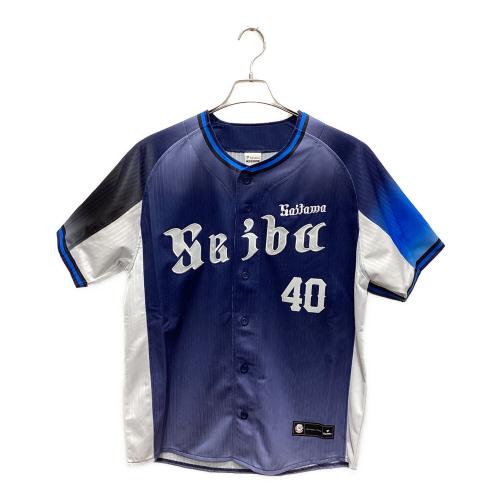 埼玉西武ライオンズ (サイタマセイブライオンズ) 応援グッズ SIZE M ネイビー Fanatics 2025 ビジター【40】レアンドロ・セデーニョ ユニフォーム レプリカ
