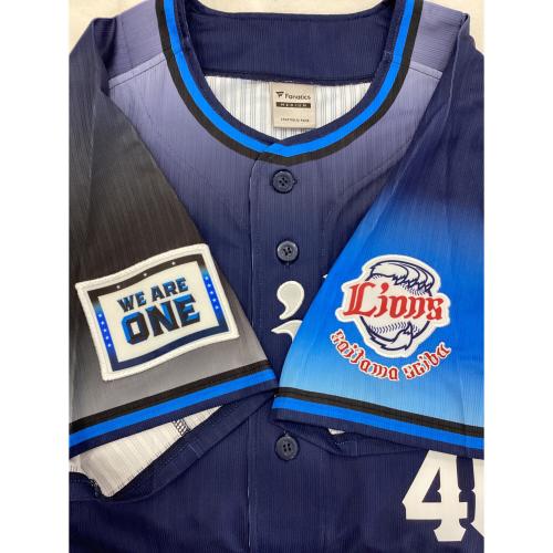 埼玉西武ライオンズ (サイタマセイブライオンズ) 応援グッズ SIZE M ネイビー Fanatics 2025 ビジター【40】レアンドロ・セデーニョ ユニフォーム レプリカ