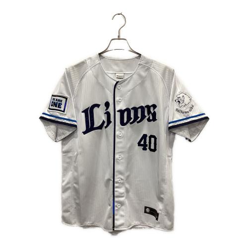 埼玉西武ライオンズ 応援グッズ SIZE M ホワイト Fanatics 2025 ホーム【40】レアンドロ・セデーニョ ユニフォーム レプリカ
