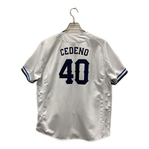 埼玉西武ライオンズ 応援グッズ SIZE M ホワイト Fanatics 2025 ホーム【40】レアンドロ・セデーニョ ユニフォーム レプリカ