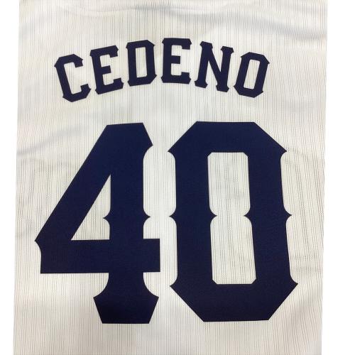 埼玉西武ライオンズ 応援グッズ SIZE M ホワイト Fanatics 2025 ホーム【40】レアンドロ・セデーニョ ユニフォーム レプリカ