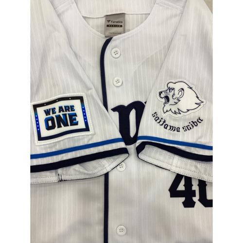 埼玉西武ライオンズ 応援グッズ SIZE M ホワイト Fanatics 2025 ホーム【40】レアンドロ・セデーニョ ユニフォーム レプリカ
