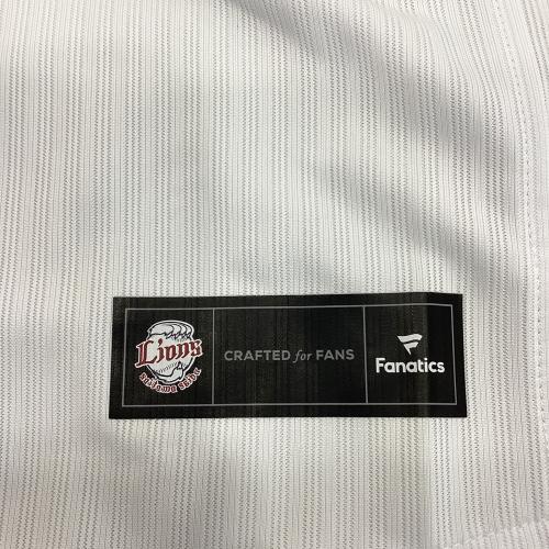 埼玉西武ライオンズ 応援グッズ SIZE M ホワイト Fanatics 2025 ホーム【40】レアンドロ・セデーニョ ユニフォーム レプリカ