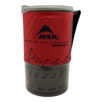 MSR (エムエスアール) シングルガスバーナー レッド PSLPGマーク有 WBP 2019年11月製 使用燃料【OD缶】