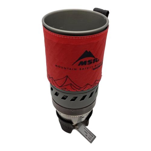 MSR (エムエスアール) シングルガスバーナー レッド PSLPGマーク有 WBP 2019年11月製 使用燃料【OD缶】