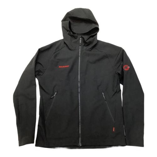 MAMMUT (マムート) トレッキングウェア(ジャケット) メンズ SIZE L ブラック 1011-02420 マクン 2.0 ソフトシェル フーデッド ジャケット 国内代理店表記 有
