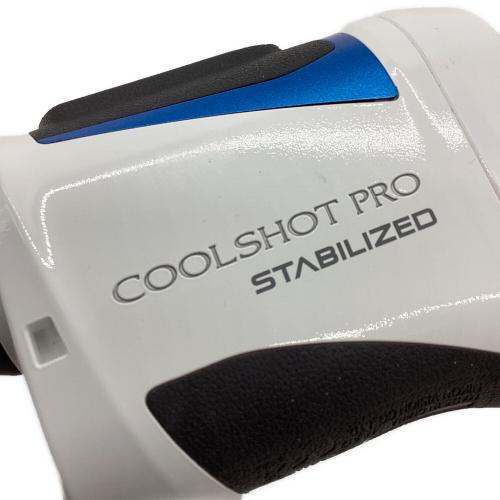 Nikon (ニコン) ゴルフ距離測定器 ホワイト ケース付 クールショットプロ STABILIZED