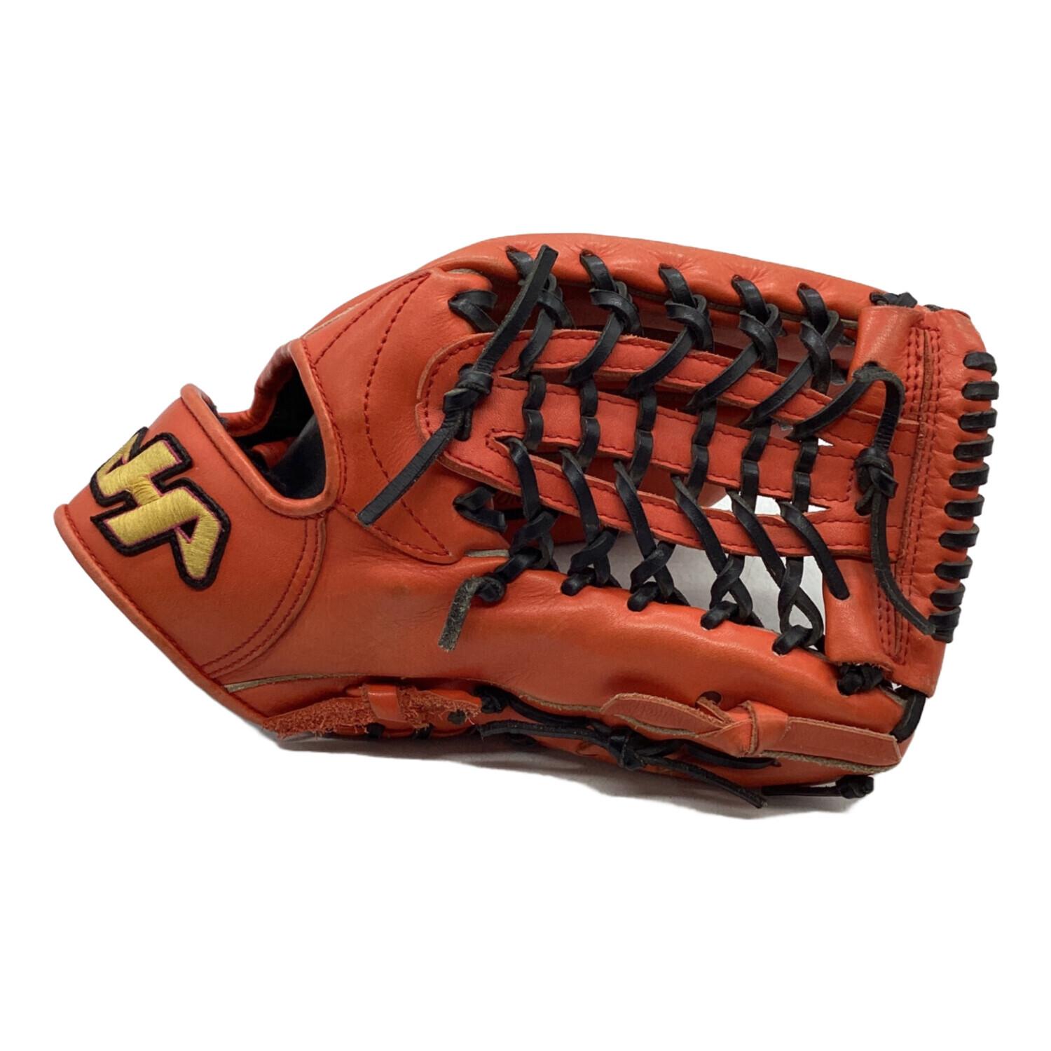 ハタケヤマ 軟式グローブ オレンジ ハタケヤマ 軟式グローブ（色