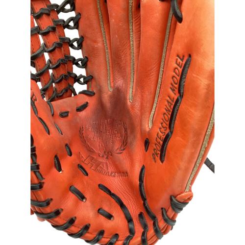HATAKEYAMA (ハタケヤマ) 軟式グローブ オレンジ 外野用 TH-179WR