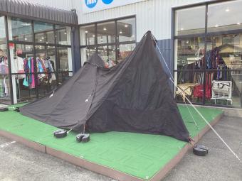 WAQ (ワック) モノポールテント ブラック ALPHA TC SOLO DX